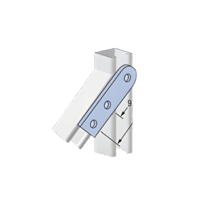 Flat Plate Fitting T2324