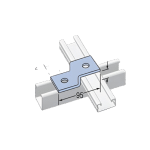Z Shape Fittings T4045